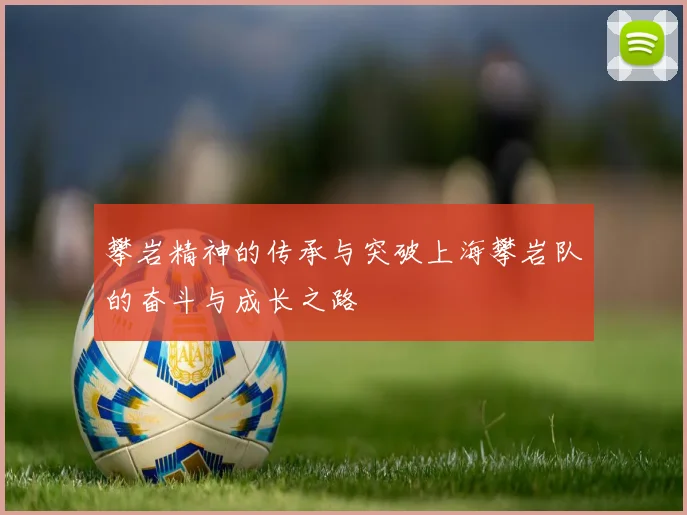 攀岩精神的传承与突破上海攀岩队的奋斗与成长之路