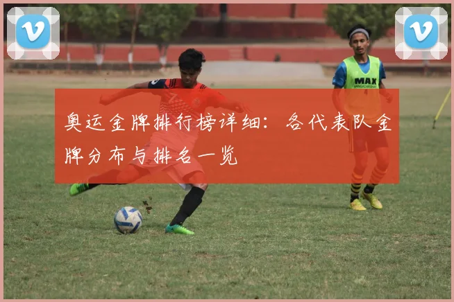 奥运金牌排行榜详细：各代表队金牌分布与排名一览